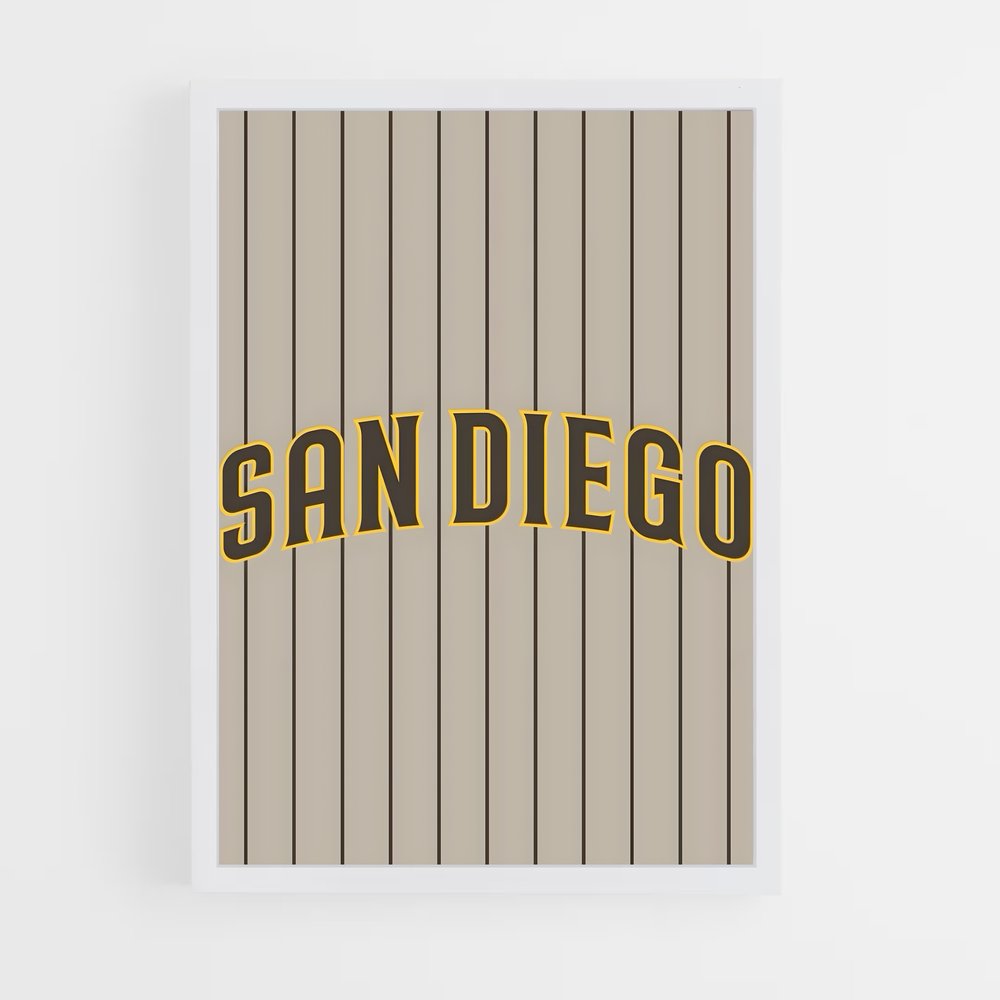 Poster San Diego Spirit – affiche Baseball (vue 3)